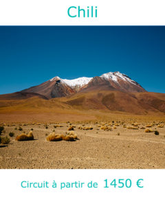 Les hauts plateaux de la Cordillère des Andes, partir en janvier au Chili avec Nirvatravel 