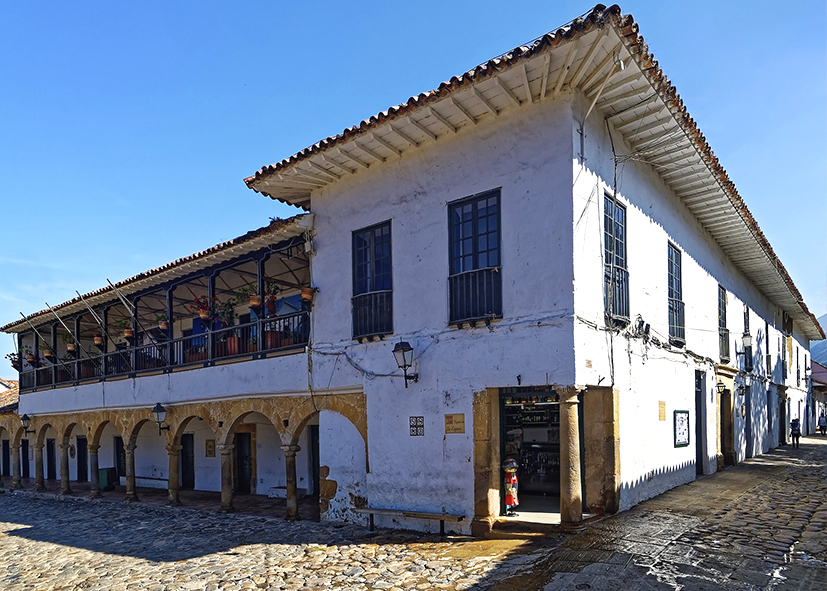 Maison coloniale de Villa de Leyva, partir en Colombie avec une agence Nirvatravel