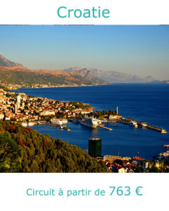 Panorama sur le port de Split, partir en Croatie en septembre avec Nirvatravel