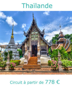 Temple à Chiang Mai, partir en Thaïlande en février avec Nirvatravel