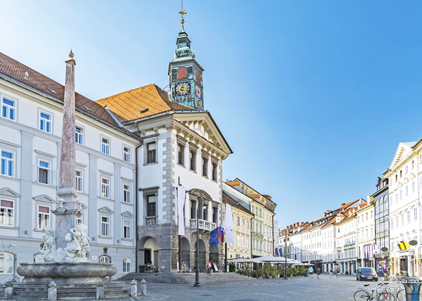 Découverte de la vielle ville de Ljubljana