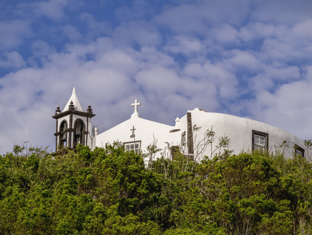 Eglise de Nossa Senhora à Santa Cruz sur l'ile de Graciosa aux Acores