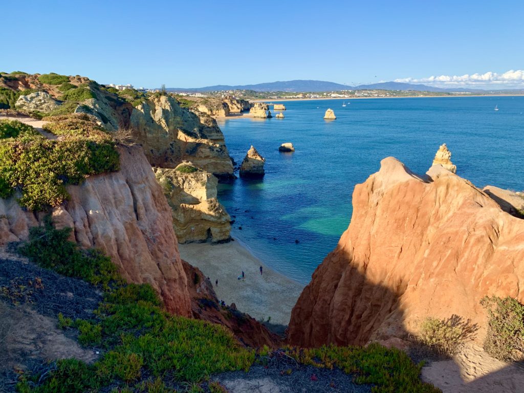 Plage de Camilo à Lagos en Algarve, que faire à Lagos au Portugal 