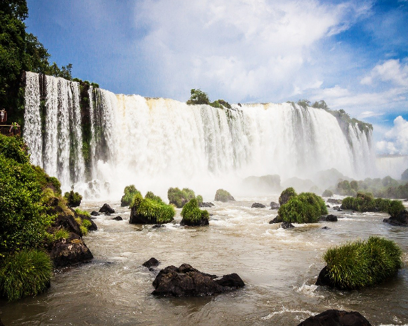Les chutes d'Iguaçu côté argentin