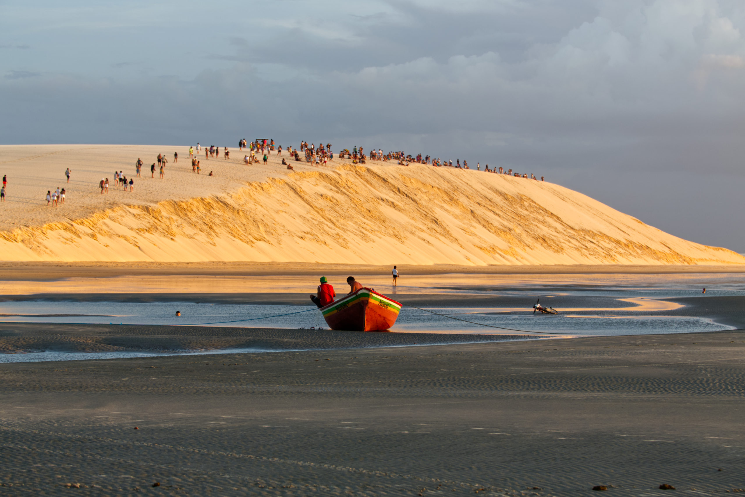 Coucher de soleil à Jericoacoara au Brésil