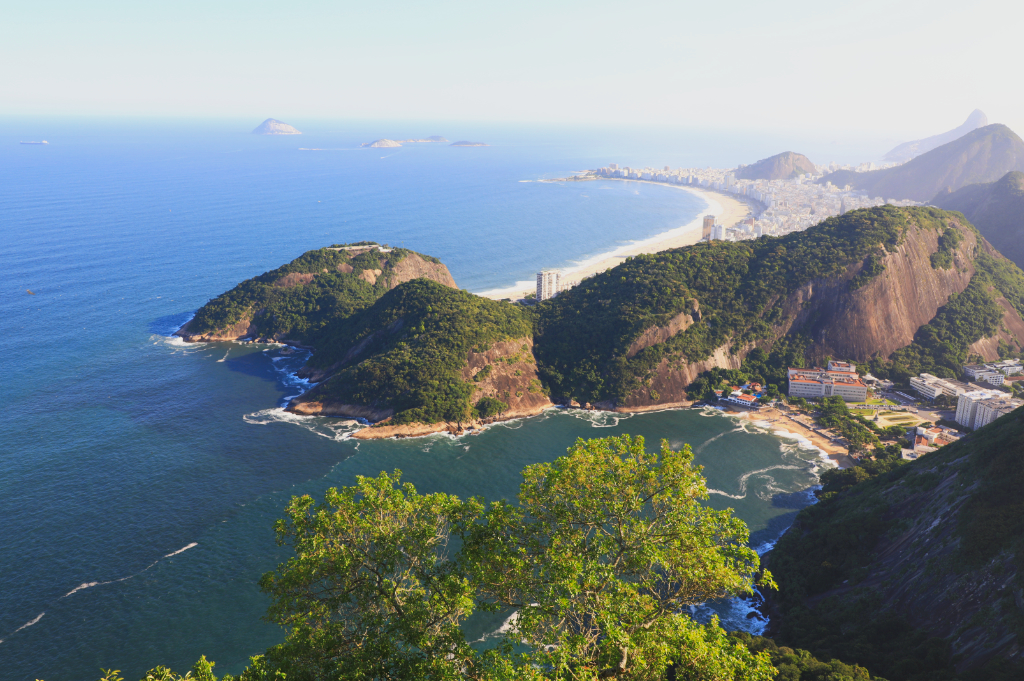 Vue de la baie de Rio depuis le Pain de Sucre