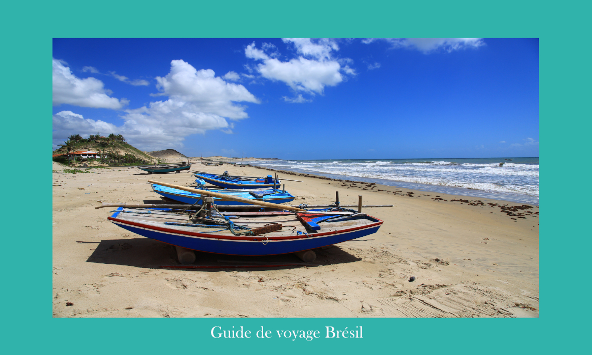 Plage sauvage dans le Nordeste, tout savoir pour voyager au Brésil, quand partir, infos pratiques, principaux sites à voir avec le guide de voyage Nirvatravel