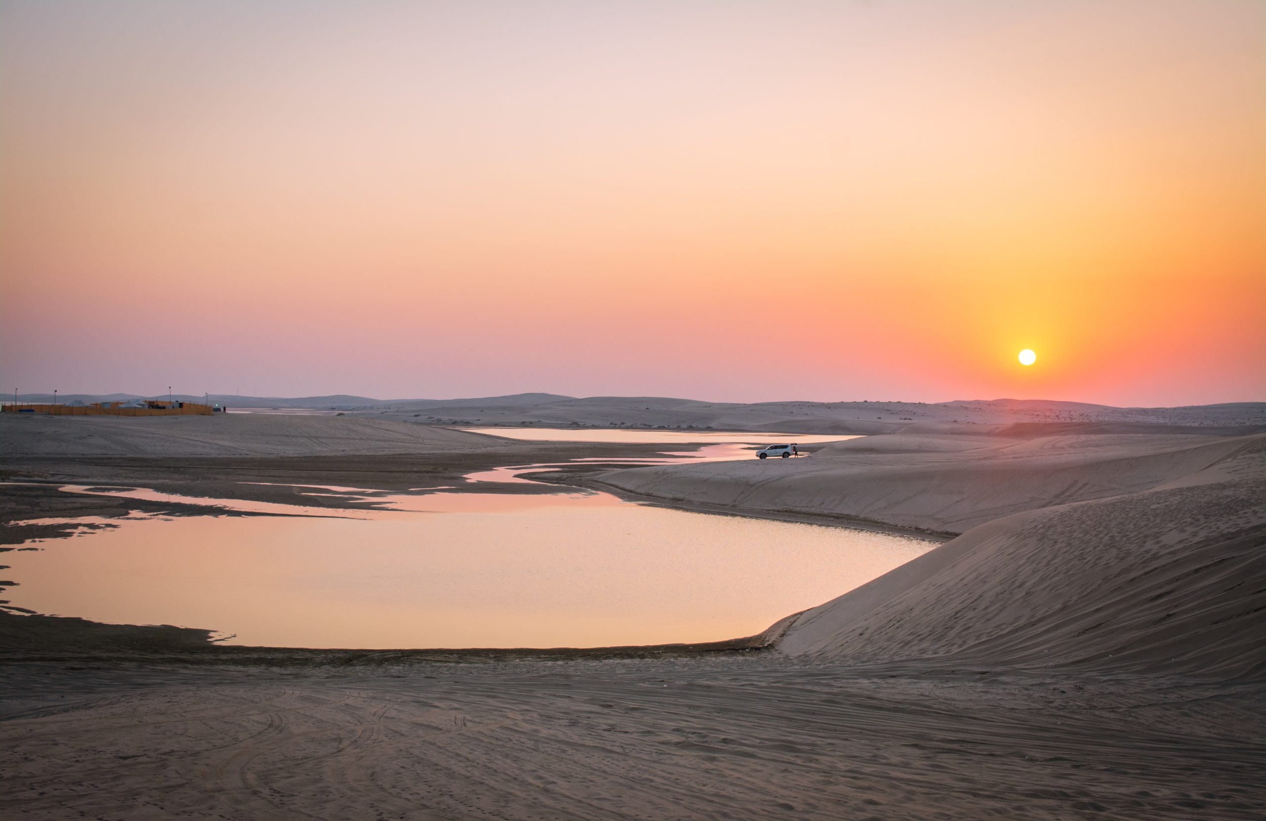 Aventure en 4x4 dans le désert au Sud du Qatar