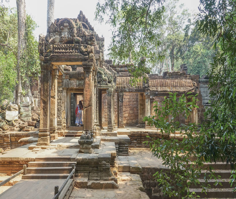 Temple à Angkor Wat Siem Reap Cambodge avec Nirvatravel