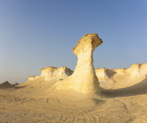 Les formations rocheuses de Zekreet
