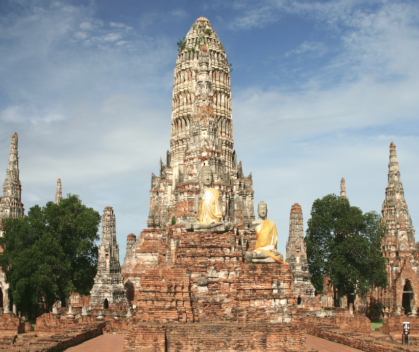 Temple Wat Chai Watthanaram en Thaïlande Nirvatravel agence