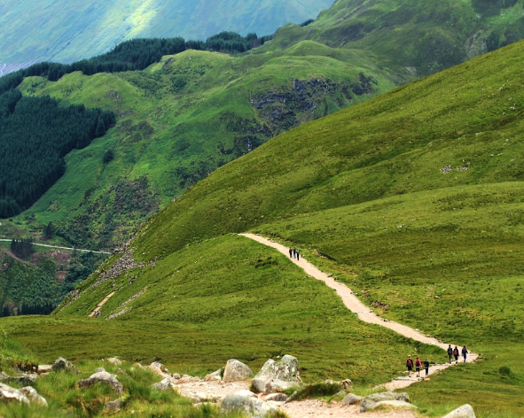 Randonnée au mont Ben Nevis
