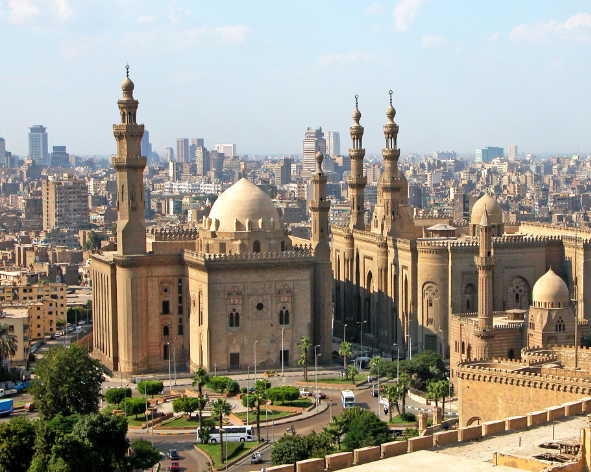 Arrivée au Caire