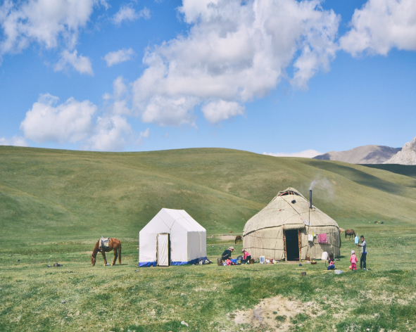 Au cœur de la vie des nomades Kirghizes