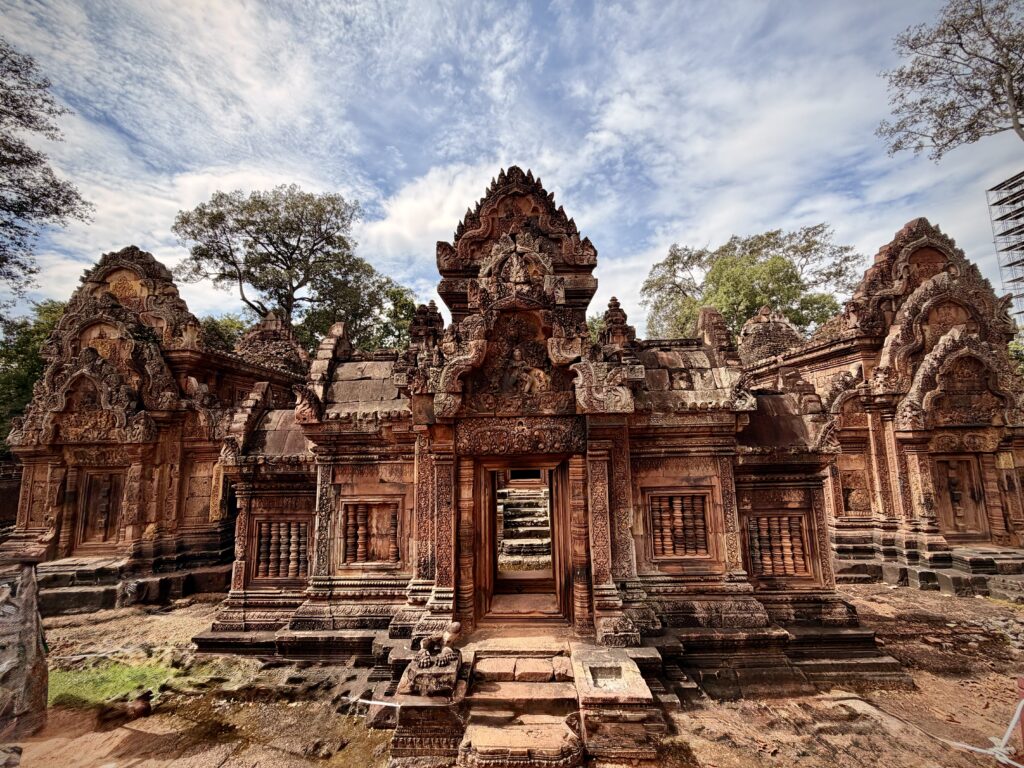 Temple du Banteay Srei à Siem Reap au Cambodge